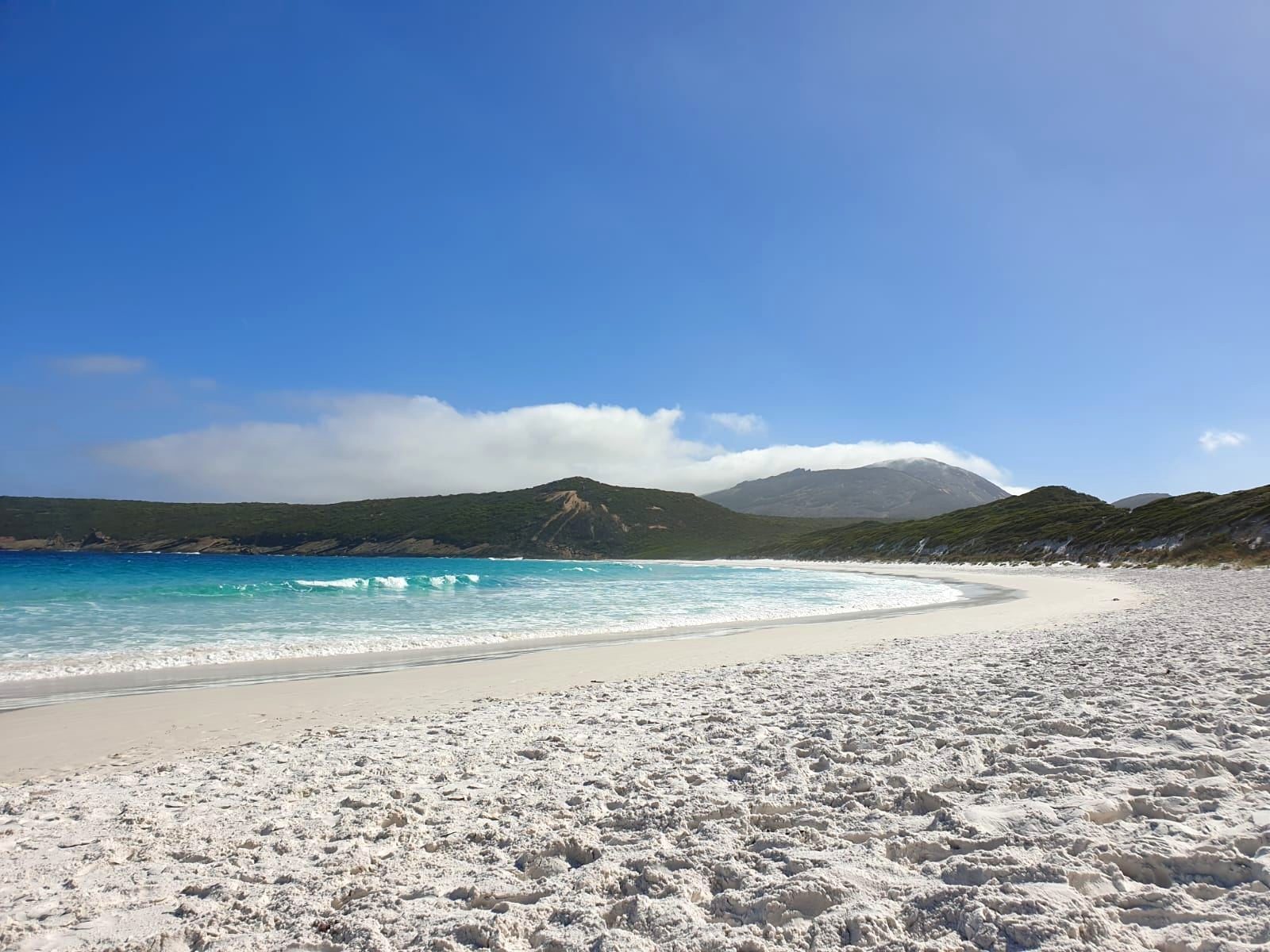Sunshine Coast beach with clear water and headland